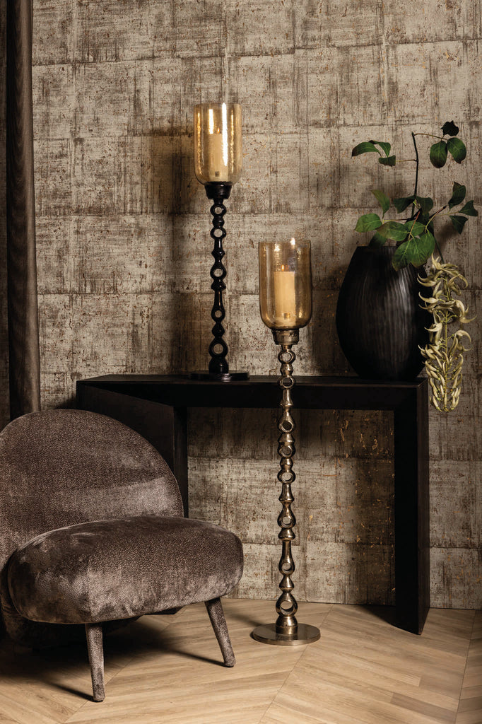 Windlicht Tracy Zwart 98 cm