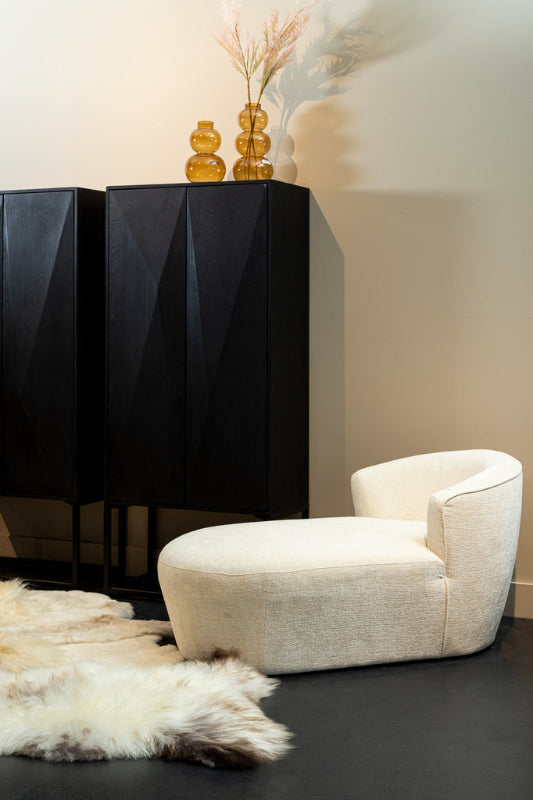 Grasa Chaise Longues Wit