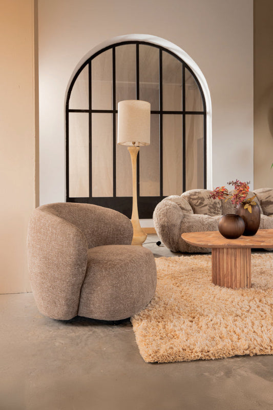Fauteuil Aphrodite Taupe