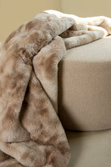 Plaid Linde Beige Faux Fur 150x200 cm
