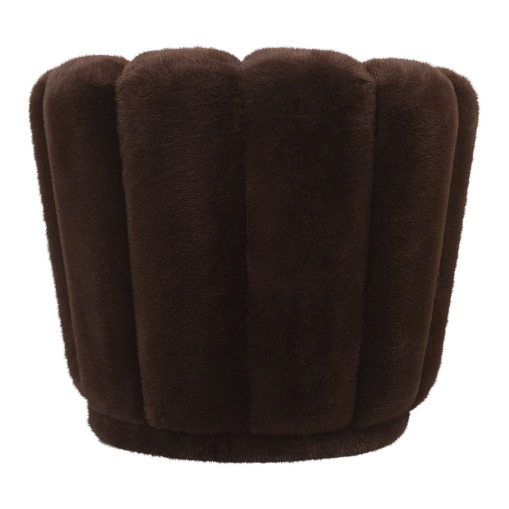 Fauteuil Furia Donkerbruin