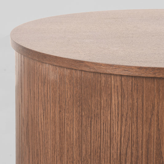 Eiken salontafel Oliva 70x70x30 cm