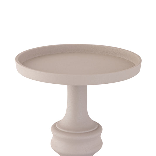 beige kaarsenhouder