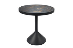 Leisteen bijzettafel Labo Zwart