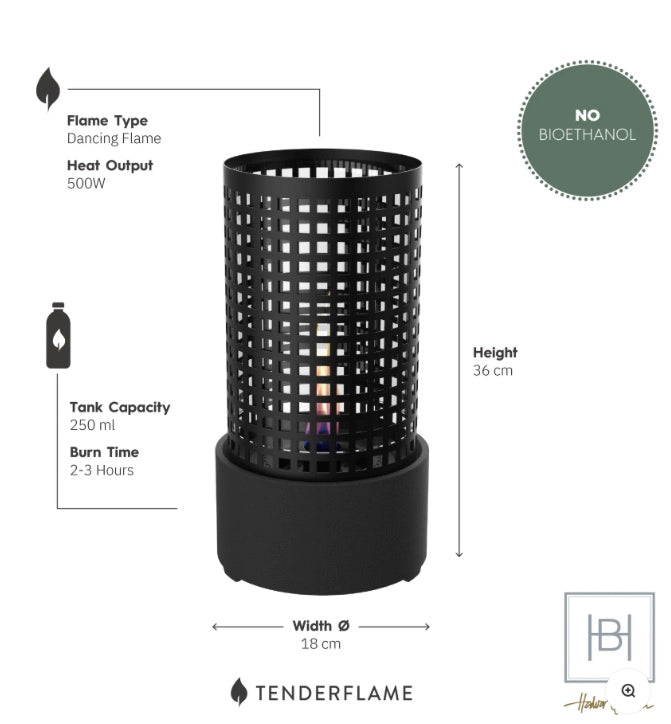 Tafelhaard Camps Bay zwart