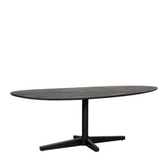 Ovalen eettafel Rosie 110x260x76 cm