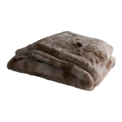 Plaid Linde Beige Faux Fur 150x200 cm