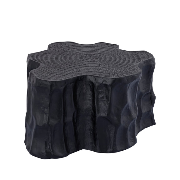 boomstronktafel Fennah zwart