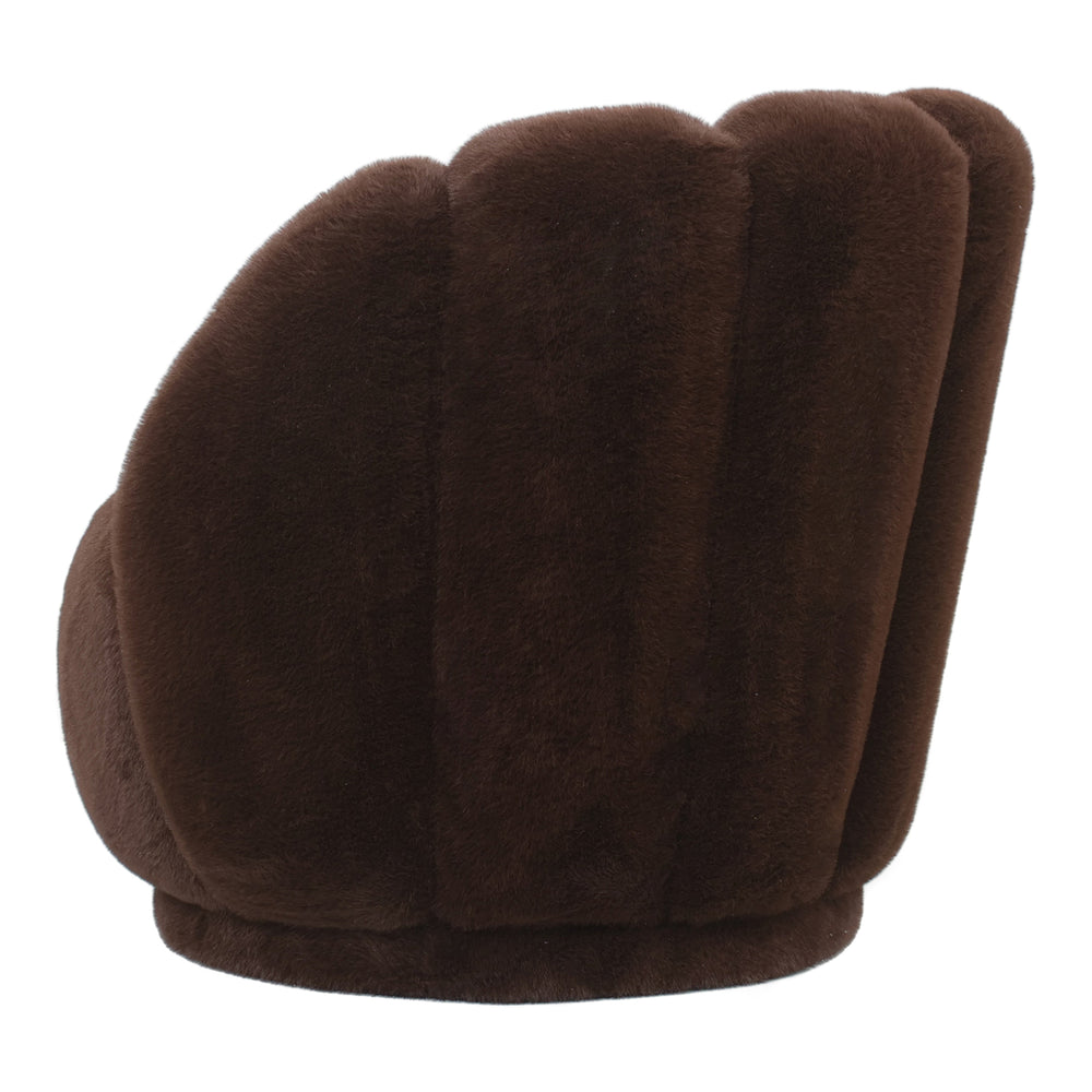 Fauteuil Furia Donkerbruin