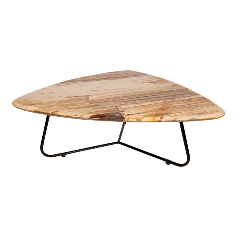 Salontafel Deeba Versteend Hout 95x85x36 cm 