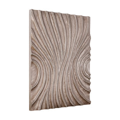wanddecoratie met golvend patroon