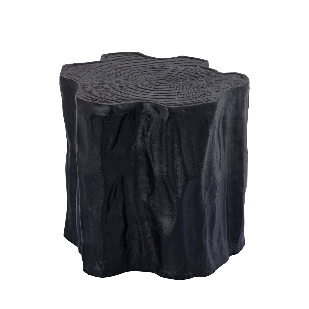 Aluminium boomstronktafel Fennah zwart