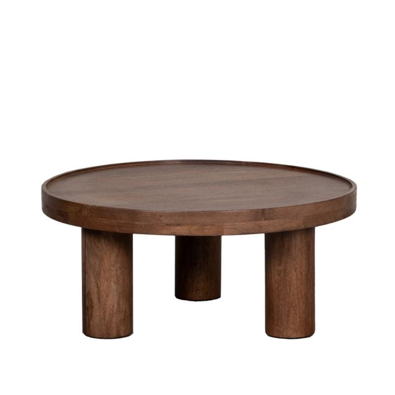 Salontafel Elly Mangohout Ø70 cm