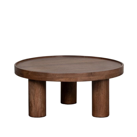 Salontafel Elly Mangohout Ø70 cm