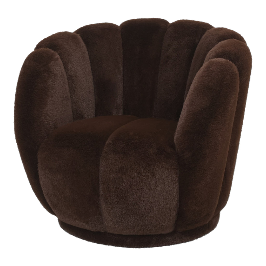 Fauteuil Furia Donkerbruin