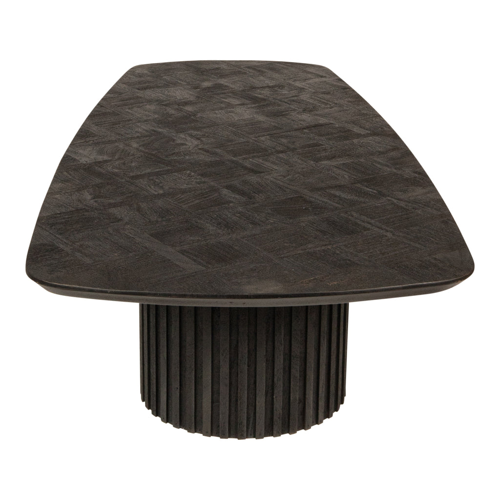 Zwart houten salontafel Fieron