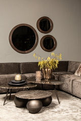 Salontafelset Veria Marmer/Bruin