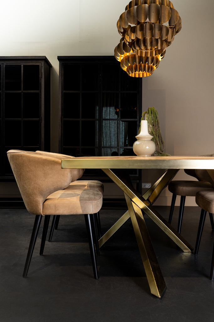 Eetkamerstoel Fiori Taupe