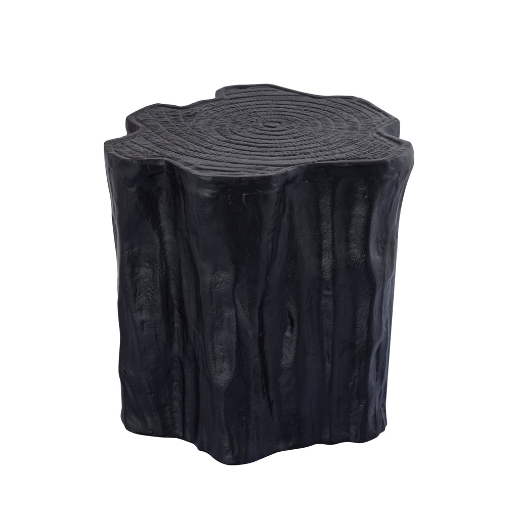 Aluminium boomstronktafel Fennah zwart