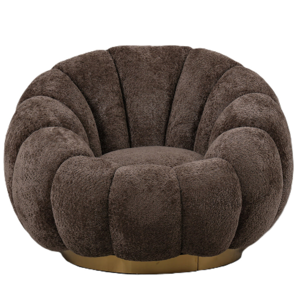 Fauteuil Daisy Bruin