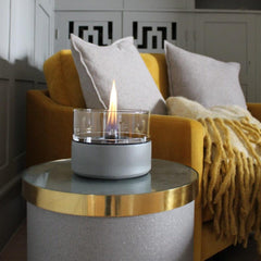 Tafelhaard Café 18 betongrijs