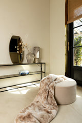 Plaid Linde Beige Faux Fur 150x200 cm