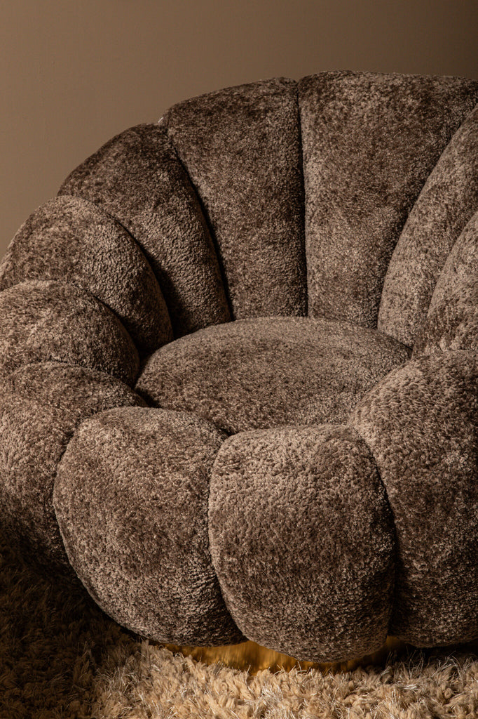 Fauteuil Daisy Bruin