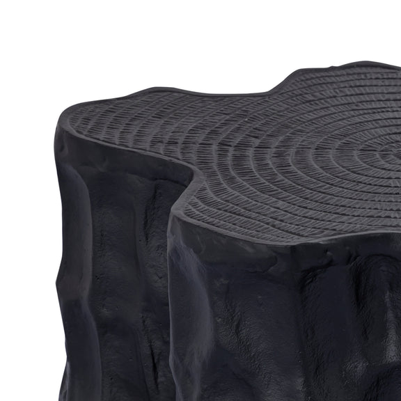 boomstronktafel Fennah zwart