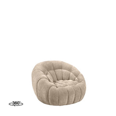 Draaifauteuil Cloud Clay