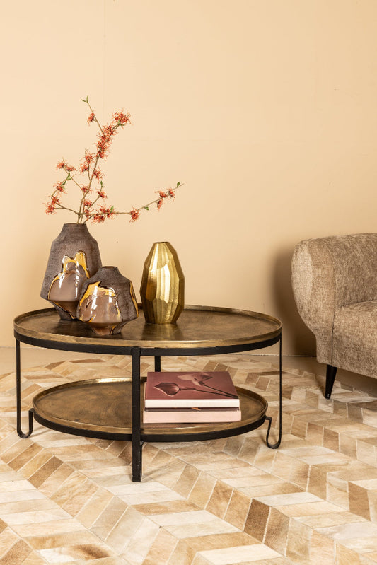 gouden salontafel