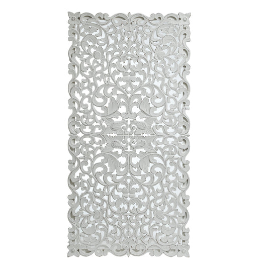 Livvy Wit Antiek Wandpaneel 80x160cm