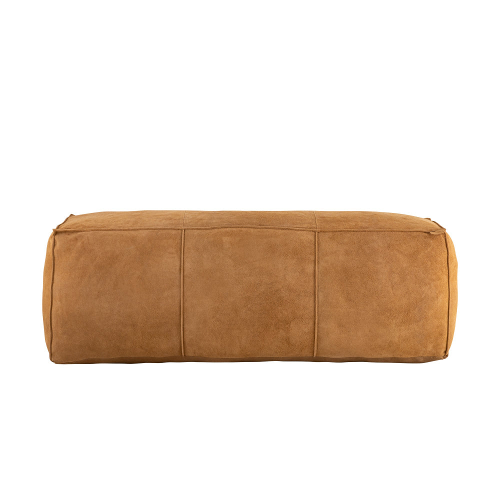 Suède Poef Marieke Camel
