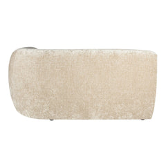 2-zits element rechts Lujo Modulaire bank Crème