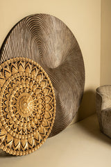 Bruin houten wandpaneel Wiktor 180 cm