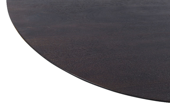 Ronde houten eettafel Xelle