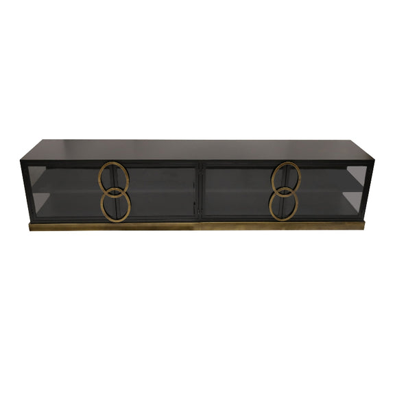 Zwart metalen dressoir