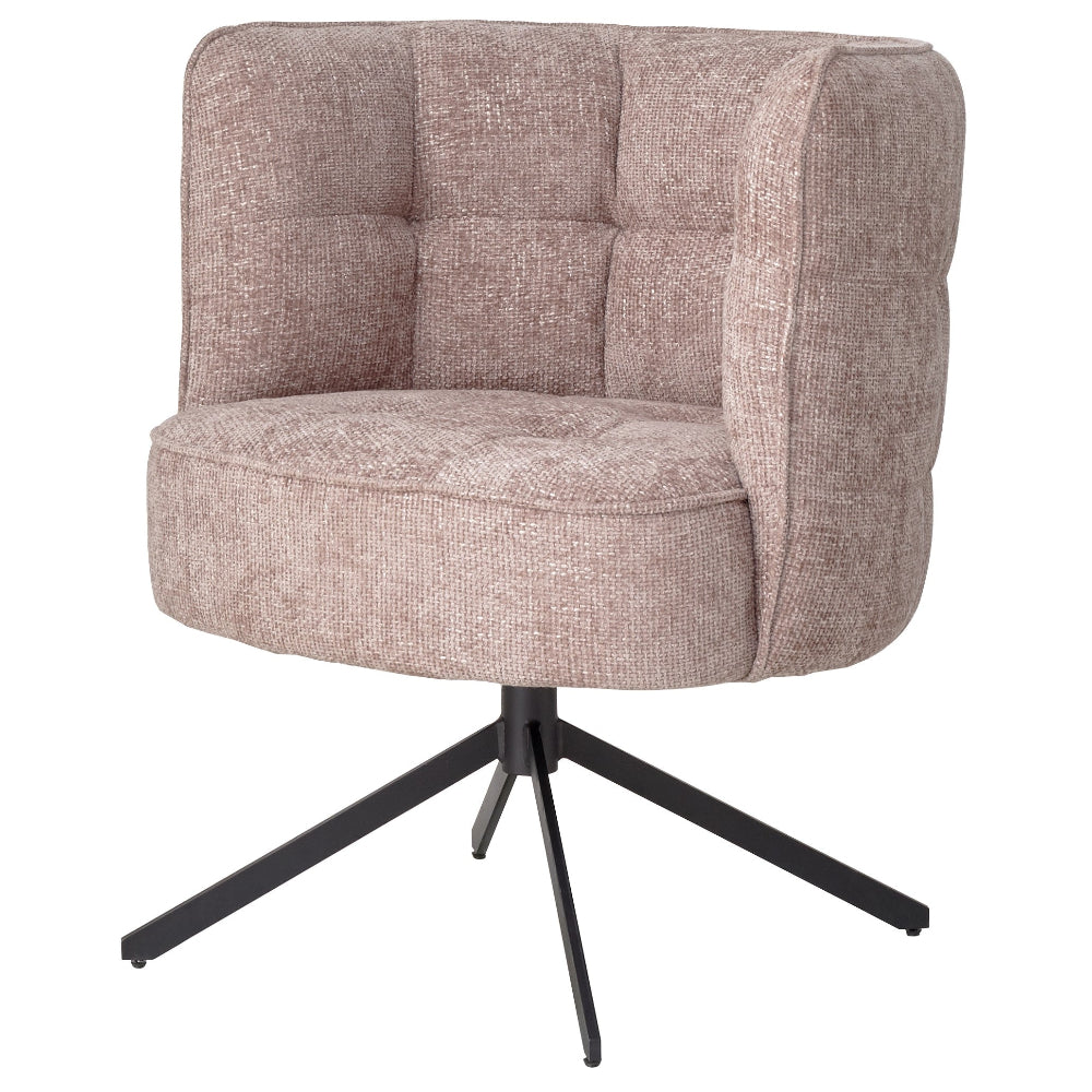 Eetkamerstoel Odin Roze/Zwart