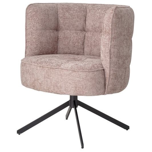 Eetkamerstoel Odin Roze/Zwart