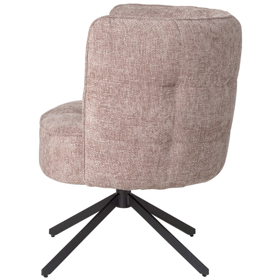 Eetkamerstoel Odin Roze/Zwart