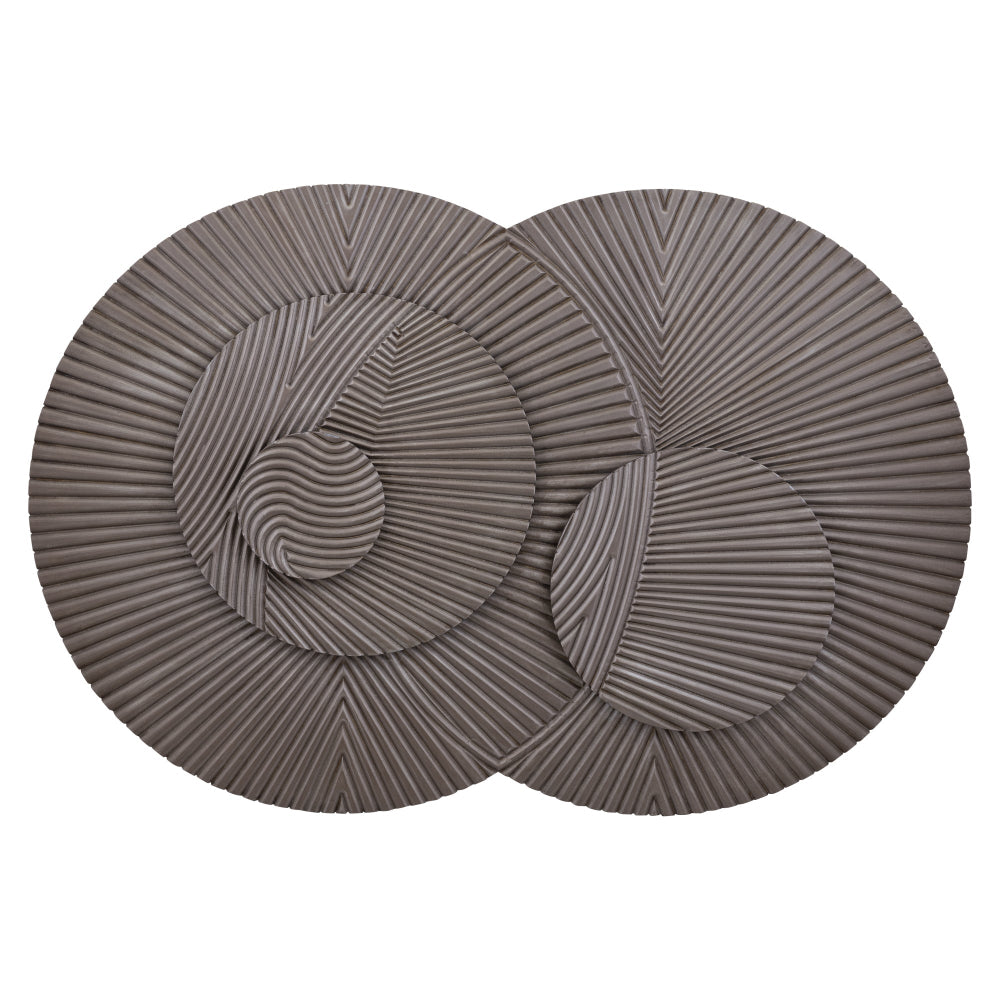 Wanddecoratie Thikra bruin 120x180 cm