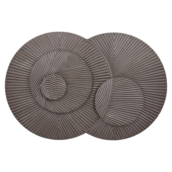 Wanddecoratie Thikra bruin 120x180 cm