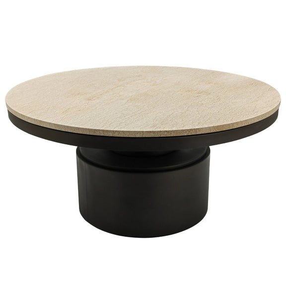 Salontafel Bregt marmer/metaal