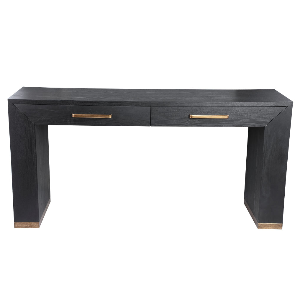 Zwarte Sidetable Tiess met lades