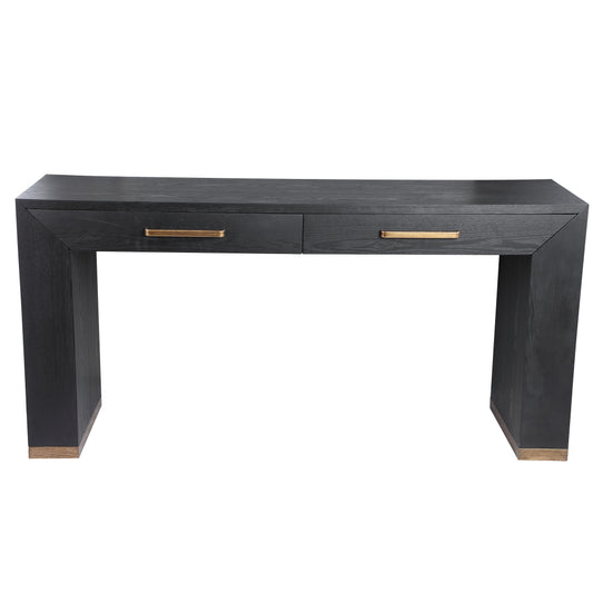Zwarte Sidetable Tiess met lades