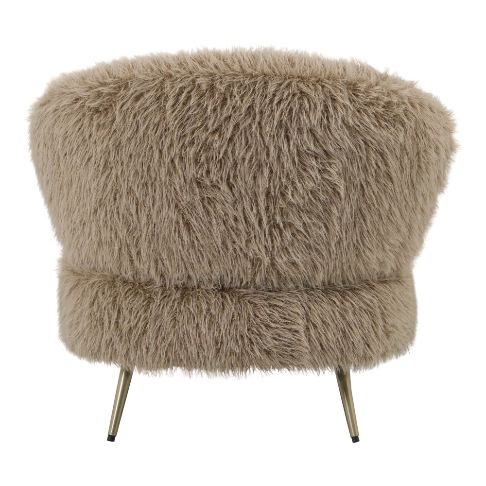fauteuil met zachte bekleding
