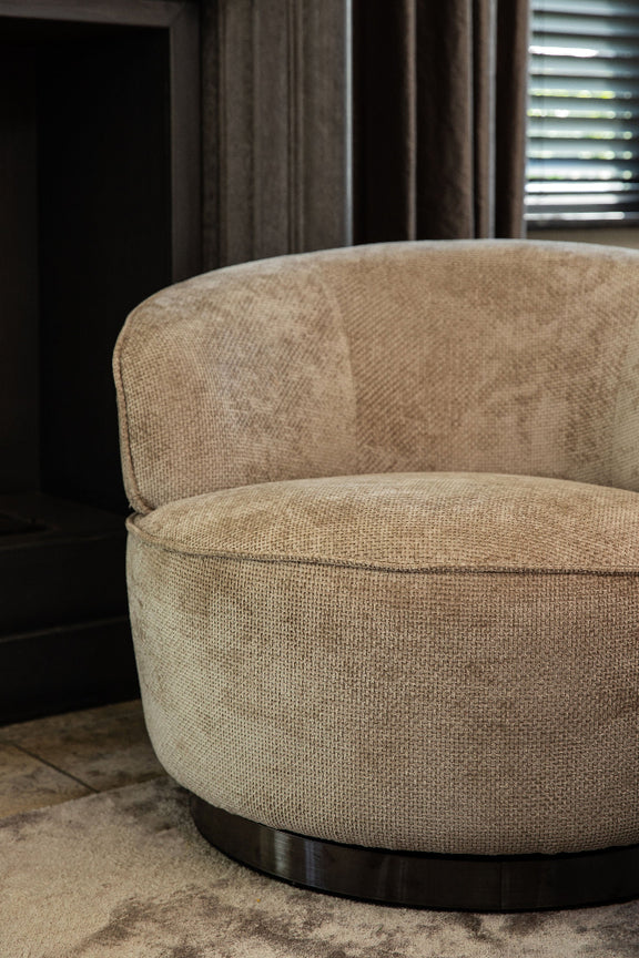 Beige Draaifauteuil Filou