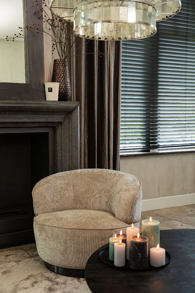 Beige Draaifauteuil Filou