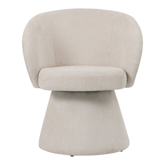 Crème eetkamerstoel/ fauteuil Hermes