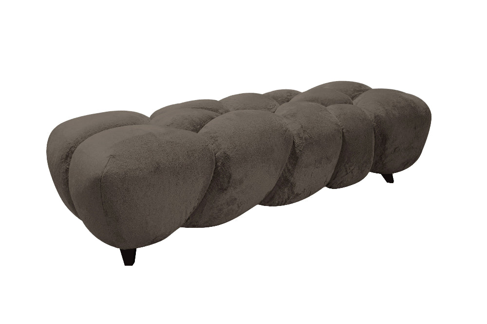 Nubibus bankje donker taupe