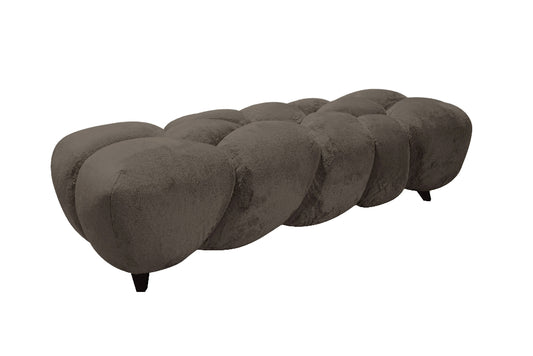 Nubibus bankje donker taupe